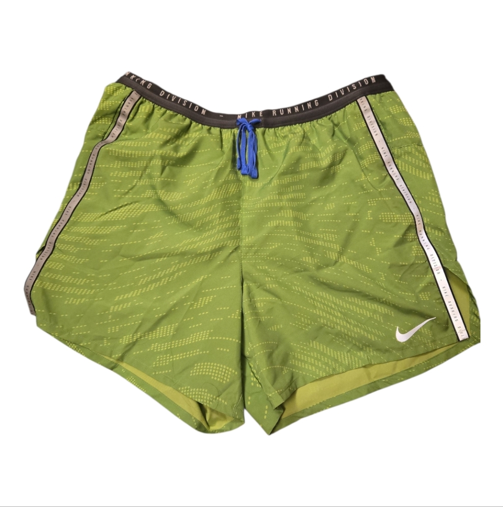 Nike Green Athletic Shorts Run Division Flex Stride NWOT